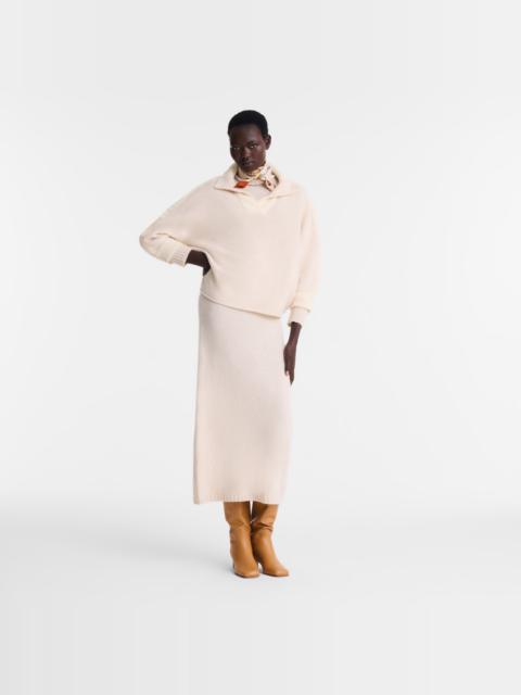 Longchamp Sweater Ecru - Knit