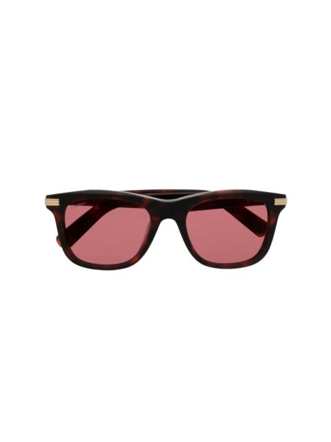 square-frame sunglasses