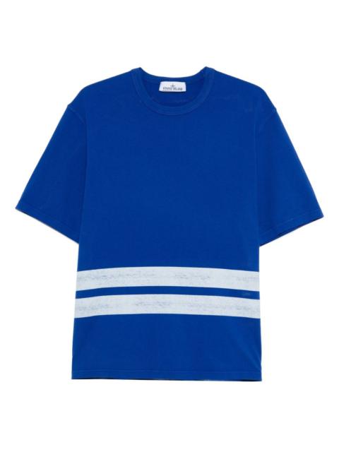 Stone Island Marina stripe-detail T-shirt