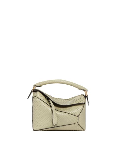 Loewe Green Mini Puzzle Bag
