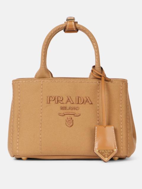 Prada Giardiniera Small canvas tote bag