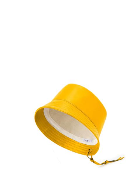 Loewe Bucket hat in nappa clafskin
