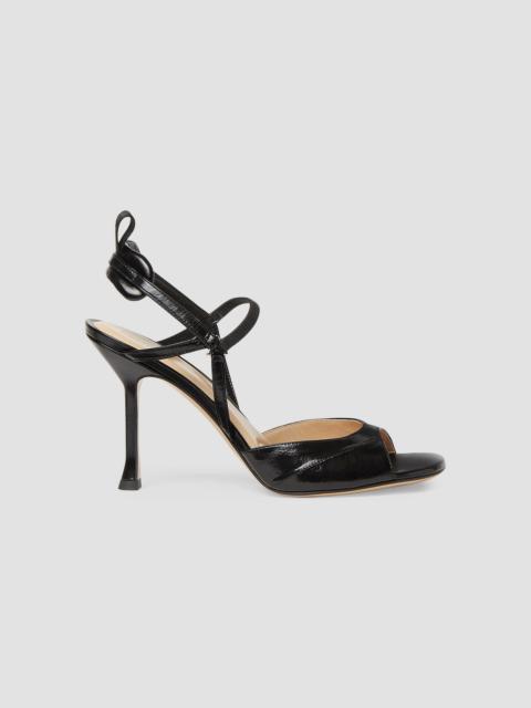 FENDI Women's Very Colibri 95MM Leather Slingback Sandals - Nero