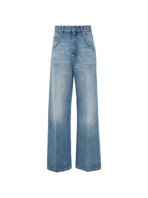 high-rise jeans