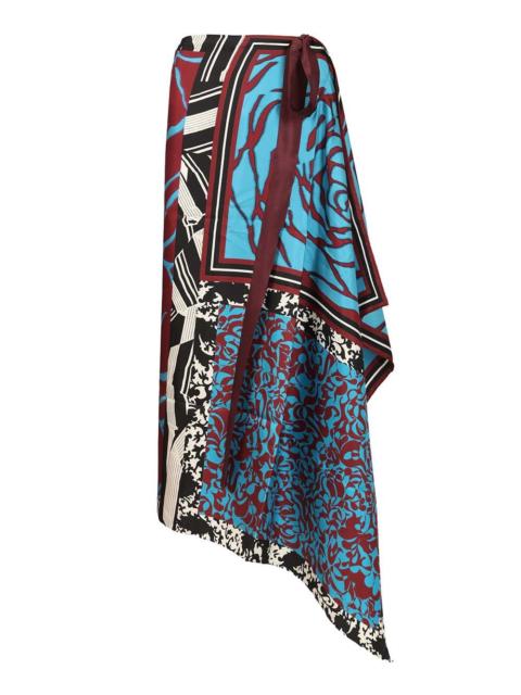 Dries Van Noten 01830-Scarfys Long 3013 M.W.Skirt Skirts Multicolor