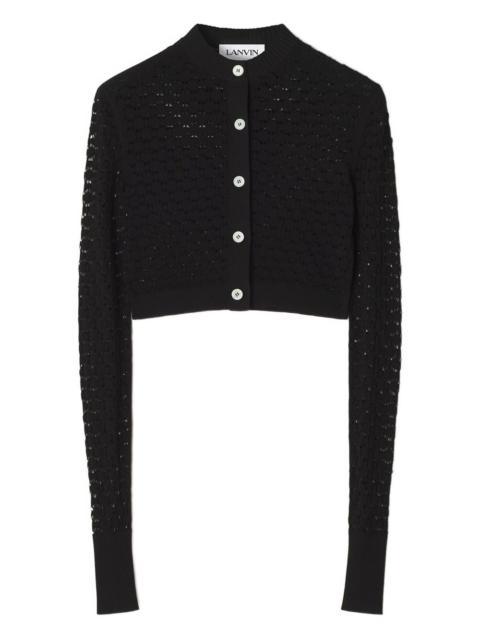 Lanvin openwork cardigan