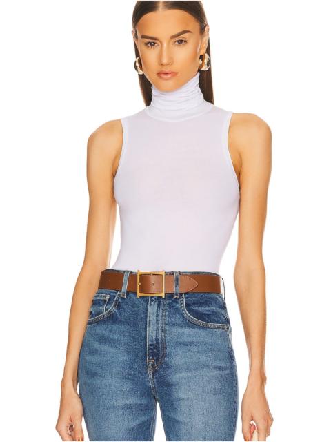 HELSA Turtleneck Tank in 2nd Skin Jersey