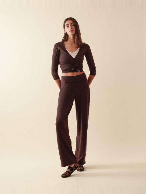 Repetto Soft Stretch foldover