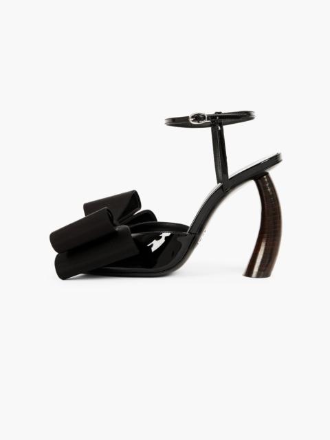 A.W.A.K.E. MODE EDDA SANDAL WITH BOW BLACK