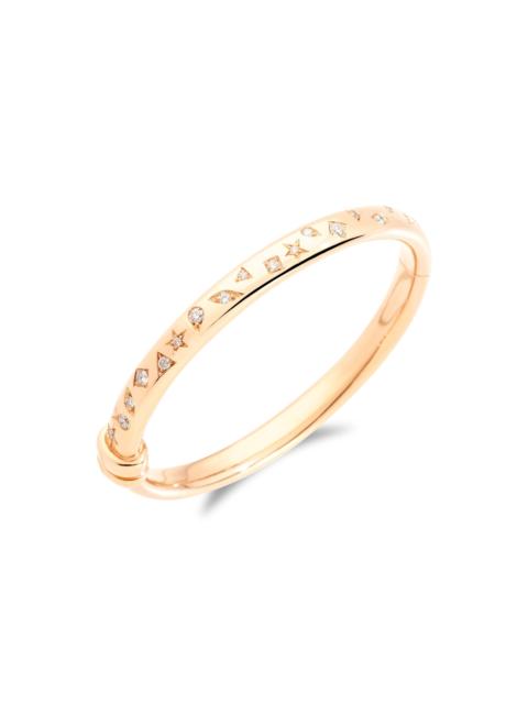Pomellato Women's Iconica 18K Rose Gold & 1.4 TCW Diamond Bangle - Rose Gold
