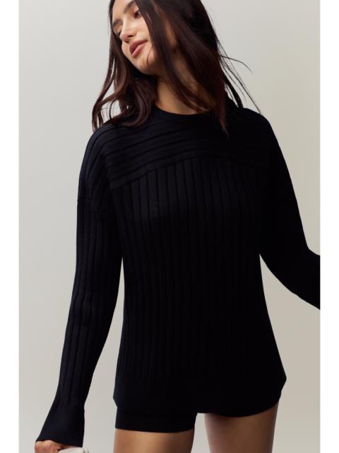 GUIZIO CLEON RIB KNIT PULLOVER