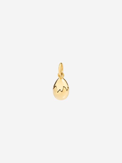 DoDo Yellow Gold Egg Charm