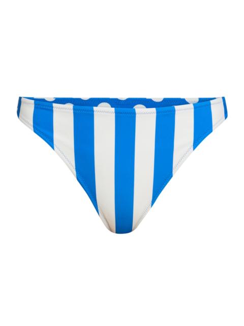 Solid & Striped Women's The Daniela Reversible Bikini Bottom - Olympian Blue