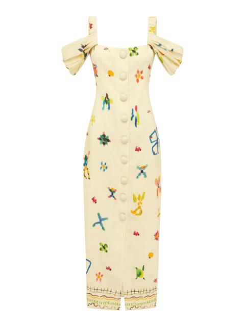 ALÉMAIS Sidi Midi Dress