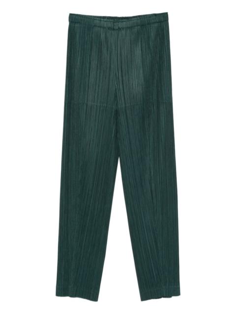 Pleats Please Issey Miyake pleated trousers