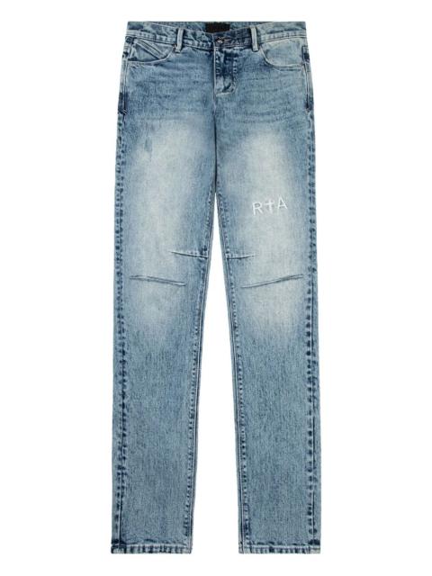 RTA Bryant distressed bootcut jeans