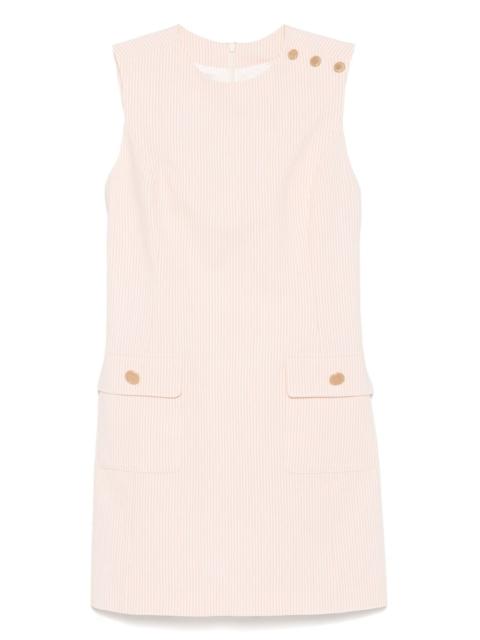 FRAME striped mini dress
