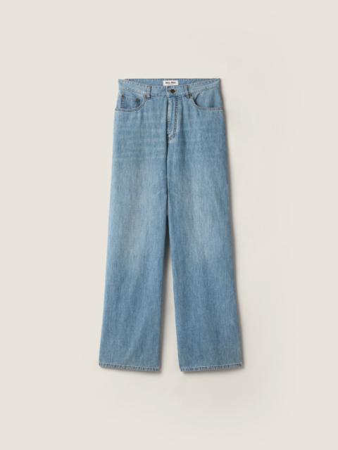 Miu Miu Chambray pants
