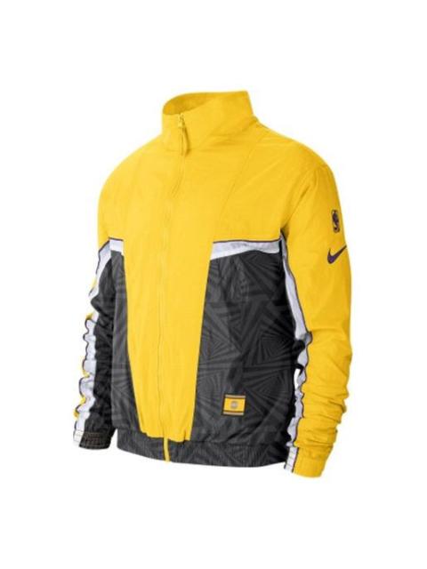 Nike Nike Lakers City Edition Sports Jacket Yellow CN5483-010