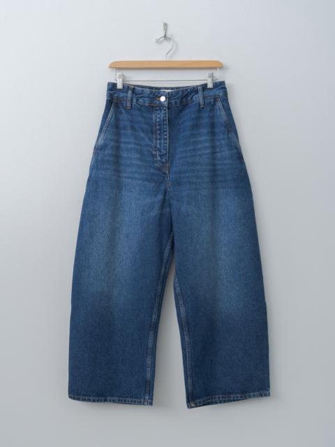 Studio Nicholson CHALCO Denim Pant - Worn Wash Indigo, Washed Black