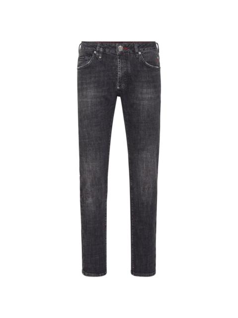 PHILIPP PLEIN low-rise straight-leg jeans