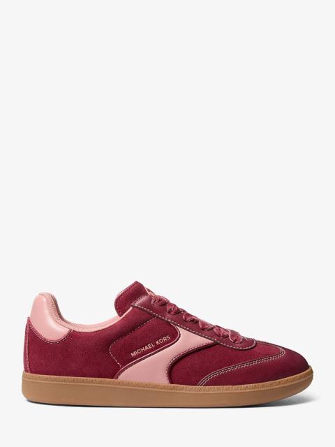 MICHAEL KORS Benny Polyester Microsuede Sneaker