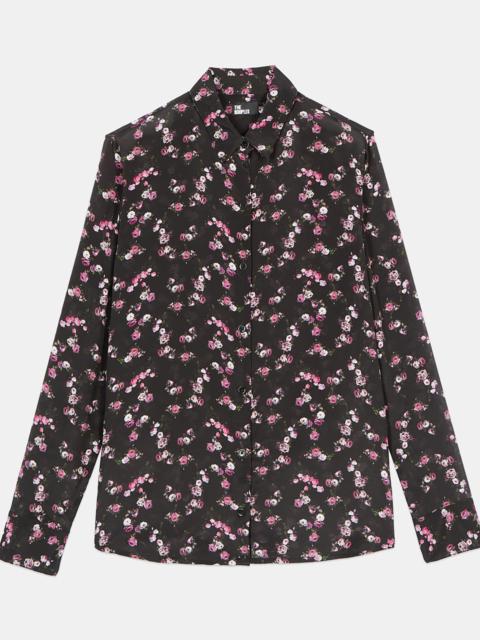 The Kooples FLORAL PRINT SHIRT
