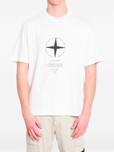 Stone Island printed crew neck T-shirt