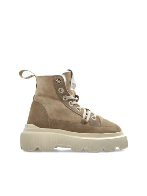 INUIKII Matilda lace-up platform boots