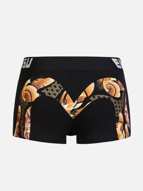 EVISU TATTOO KOI-PATTERN DAICOCK PRINT TRUNKS