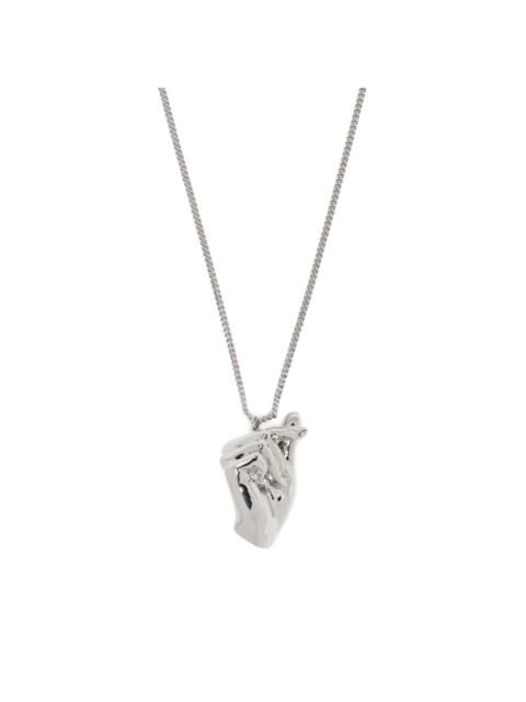 fingers heart-pendant necklace