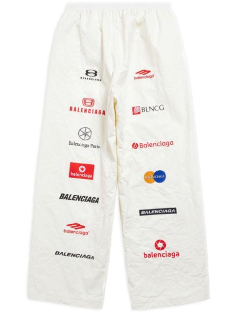 BALENCIAGA Top League cotton track pants