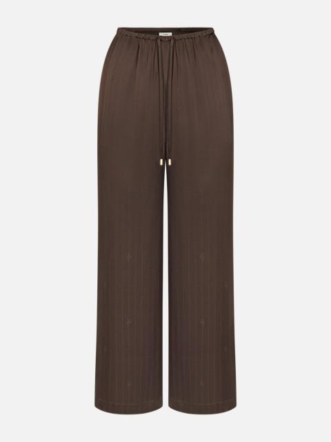 FRAME The Ritz Satin Pajama Pant
