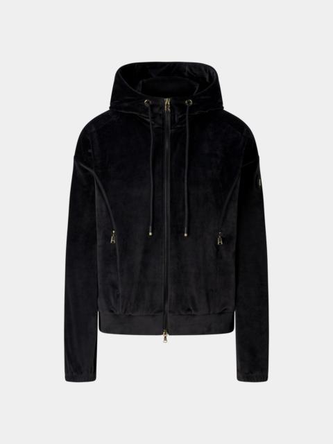 BOGNER Francine Mid-Layer Velvet Jacket in Black
