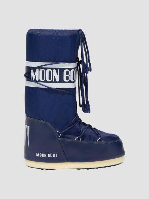 MOON BOOT Unisex Unisex Icon Nylon Boots - Blue