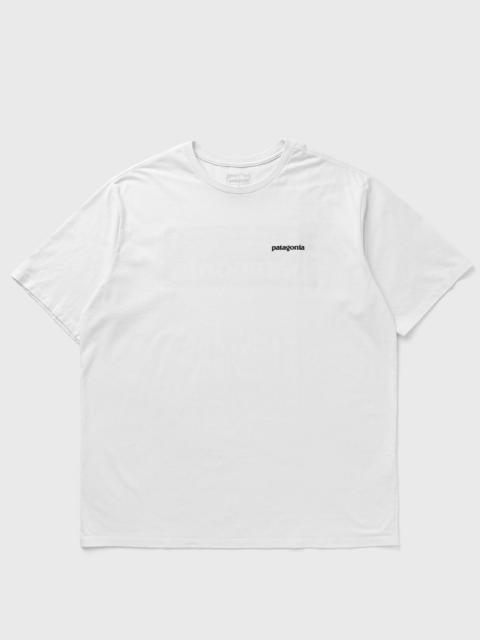Patagonia Responsibili-Tee P-6 Logo-Print Recycled Cotton-Blend Jersey T-Shirt