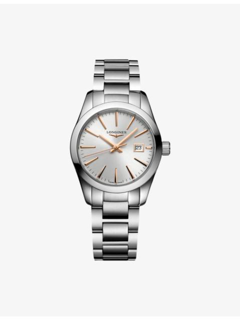 Longines L2.286.4.72.6 Conquest Classic Stainless-Steel Quartz Watch