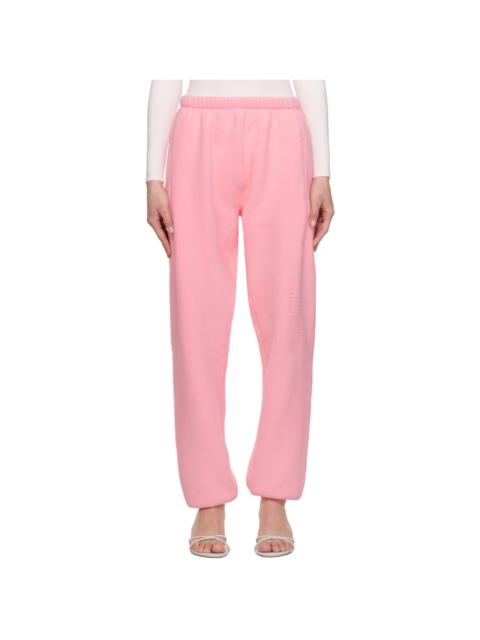 Pink Embossed Lounge Pants