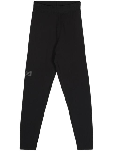 AUTRY appliquÃ©-logo leggings