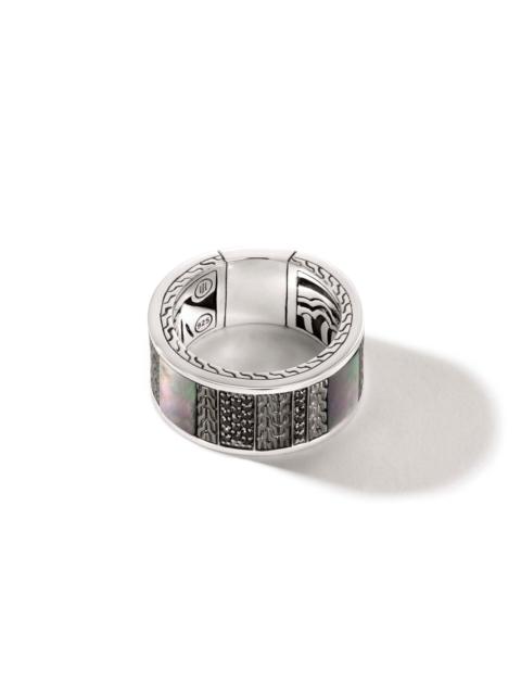 JOHN HARDY Icon 50, Dark Silver, Gemstones