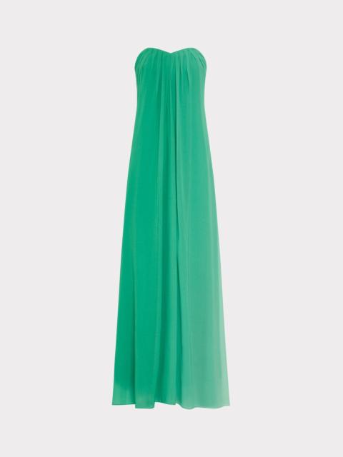 MILLY Sunset Stripe Strapless Dress