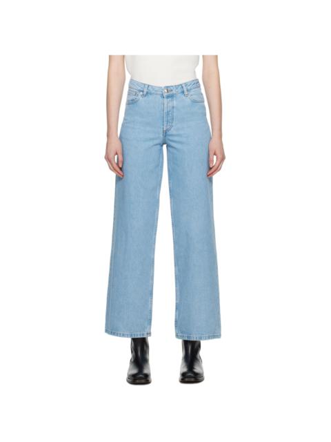 A.P.C. Blue Elisabeth Jeans