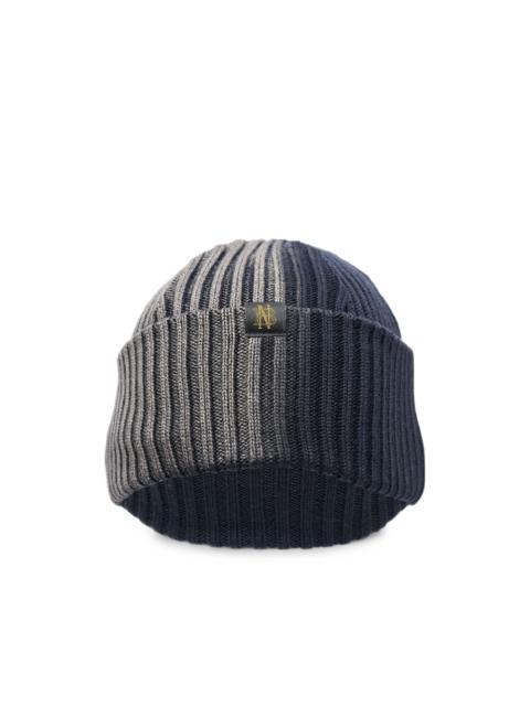 Comme des Garçons Homme x Batoner ribbed-knit beanie hat
