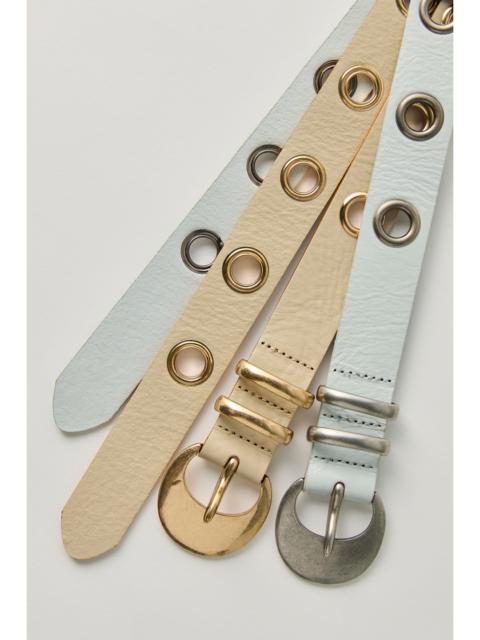 FREE PEOPLE Rosebowl Grommet Belt