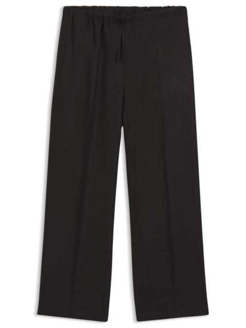 BOSS BOSS BY BECKHAM RELAXED-FIT LINEN PANTS