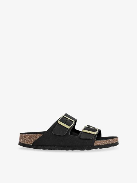 Arizona Two-Strap Leather Sandals