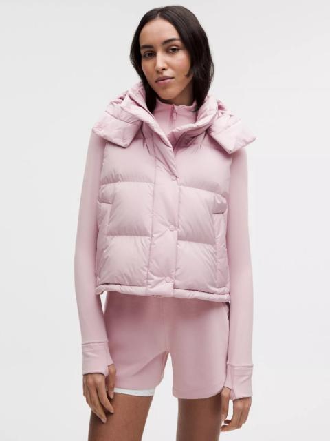 lululemon Wunder Puff 600-Down-Fill Cropped Vest