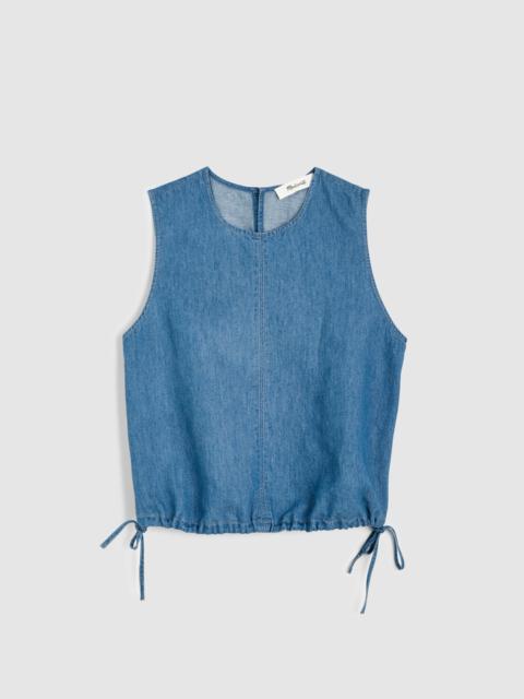 Madewell Denim Cinched Shell Top