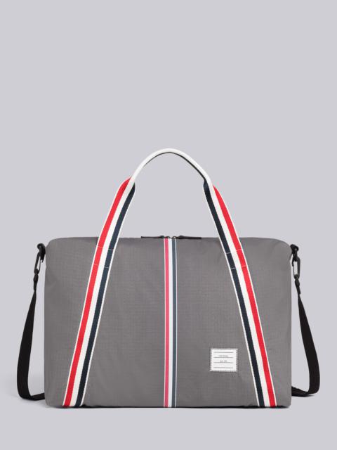 Thom Browne Ripstop Stripe Handle Weekend Bag