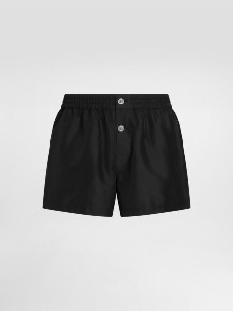 Dolce & Gabbana Canvas swim boxer shorts